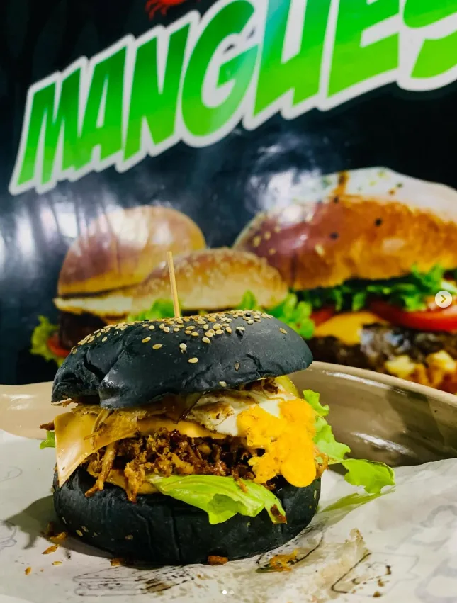 Modelo demonstrativo: Mangues Burguer — Hamburgueria Artesanal