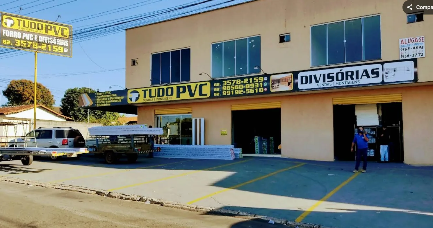 Modelo demonstrativo: Tudo PVC — Forro & Acabamento